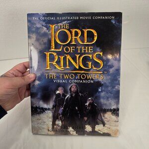 LOTR Two Towers Visual Companion Book Official Illustrated Movie Guide